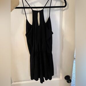 Contempo Casuals Black Romper